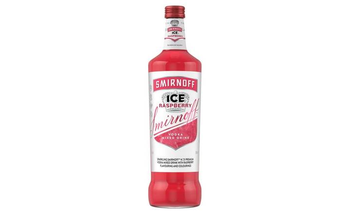 Smirnoff Ice Raspberry 70cl bottle (404990)