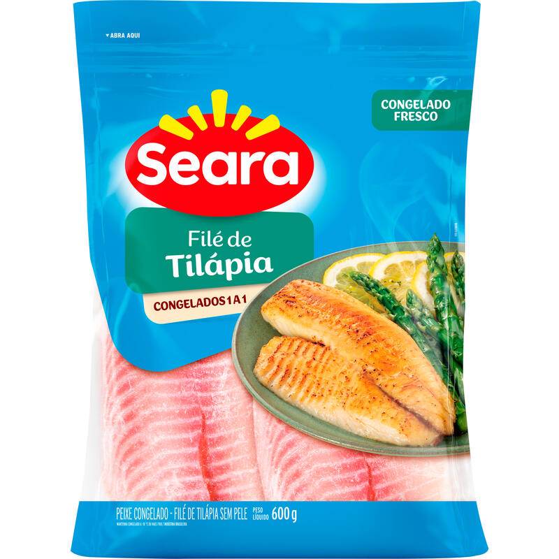 Seara filé de tilápia congelado (600 g)