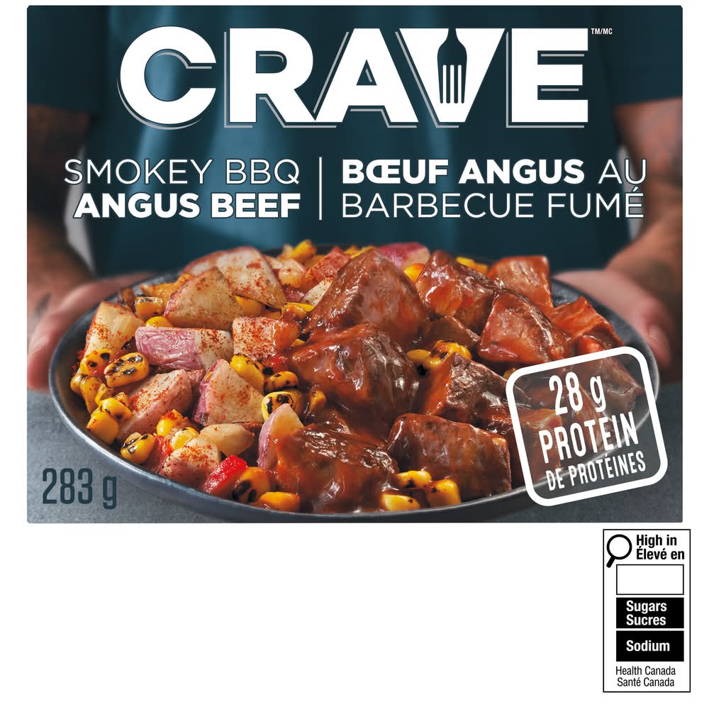 Crave Angus Beef Meal, Smokey Bbq (283 g)
