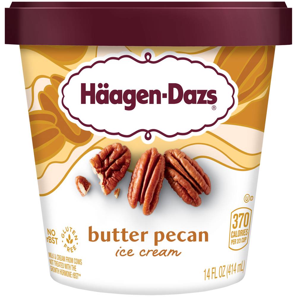 Häagen-Dazs Ice Cream (butter pecan)