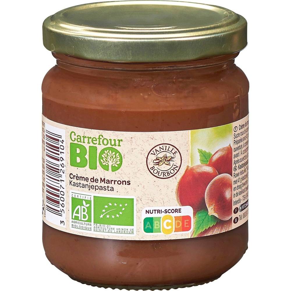 Carrefour Bio - Fid crème de marrons bio