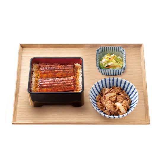鰻重牛小鉢セット