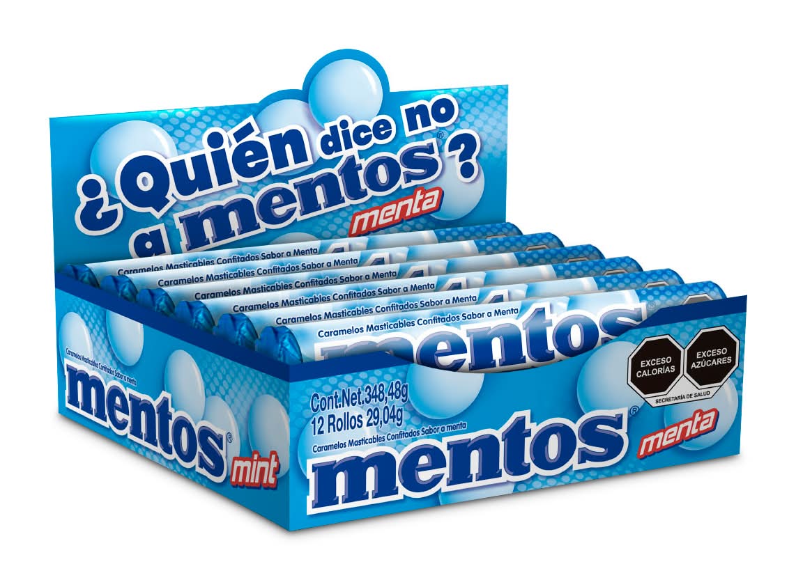 Mentos · Caramelo sabor menta (29,7 g)