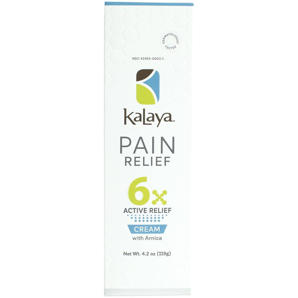 Kalaya Pain Relief Cream With Arnica (4.2 oz)