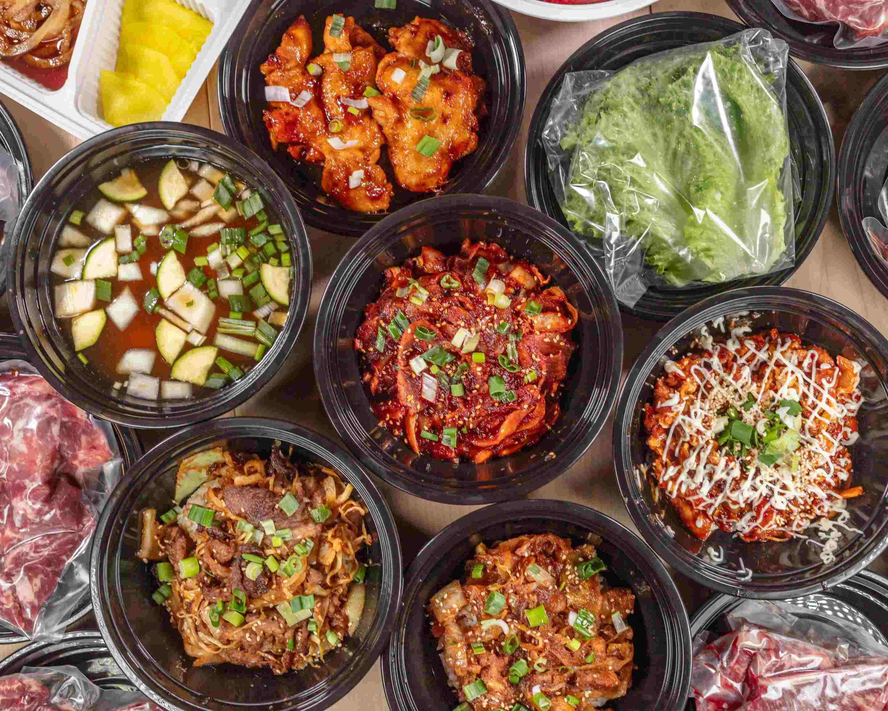 Korean bbq on sale delivery near me