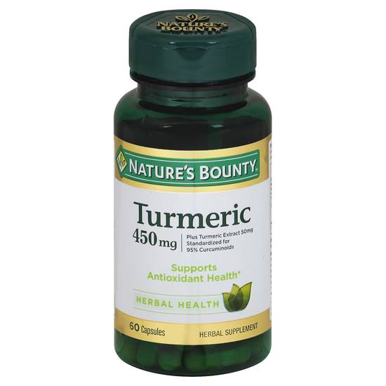 Nature's Bounty 450 mg Turmeric (60 ct)