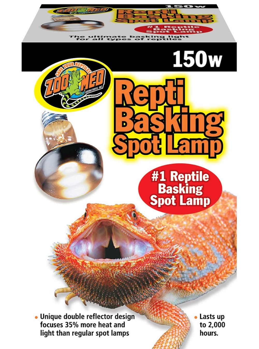 Zoo Med Repti Basking Spot Lamp, 150 W