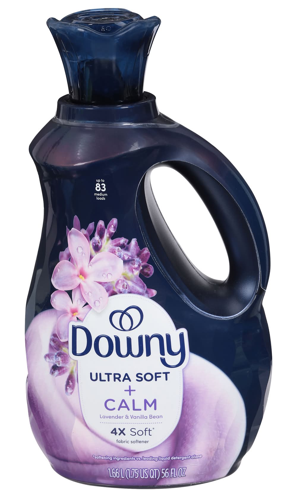 Downy Ultra Soft Calm Fabric Softener, Lavender-Vanilla Bean (56 fl oz)