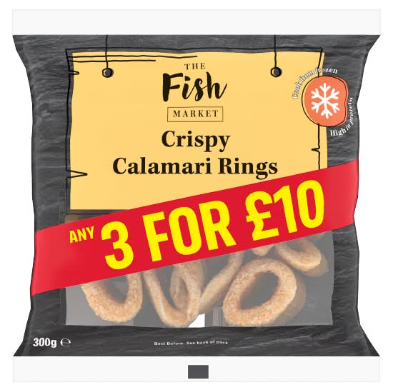 The Fish Market Crispy Calamari Rings (300g)
