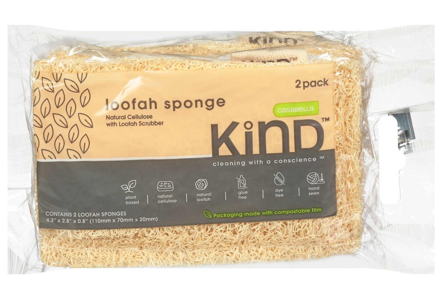 Casabella Loofah Sponge (2 ct)