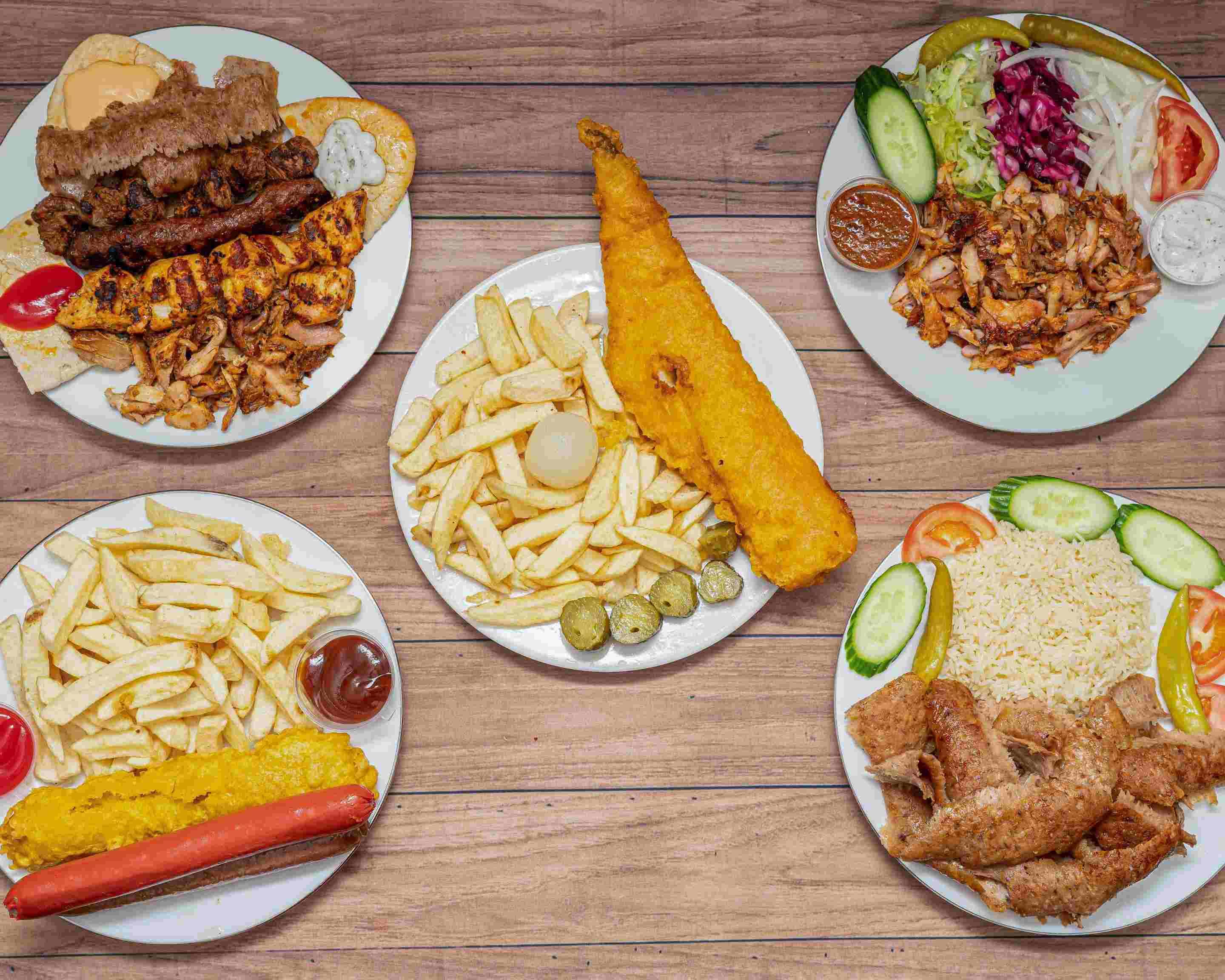 Olympia fish & chips & kebab Menu Takeaway in London Delivery menu & prices Uber Eats