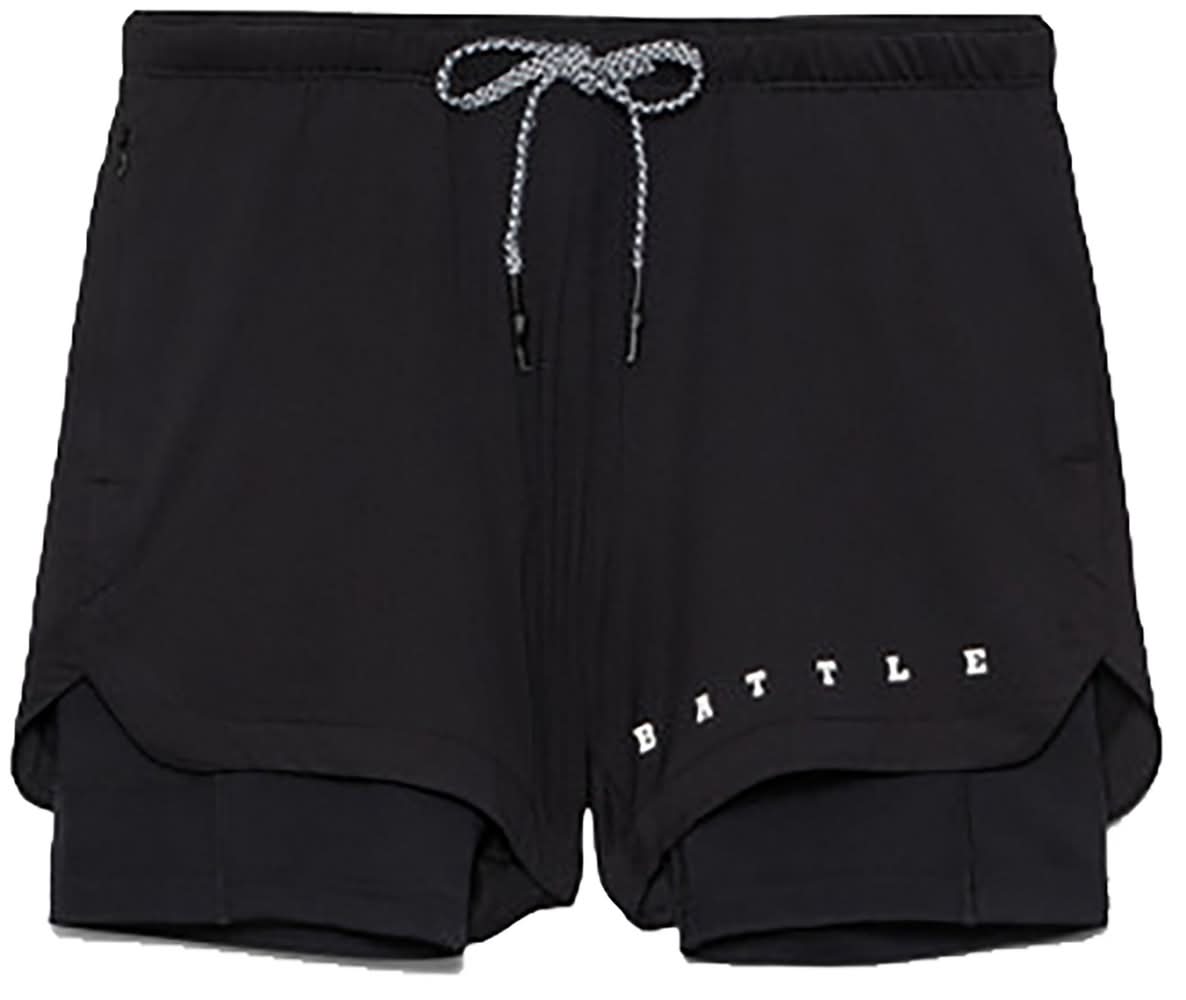 Battle Adult Fly 5 Shorts (Black, L)