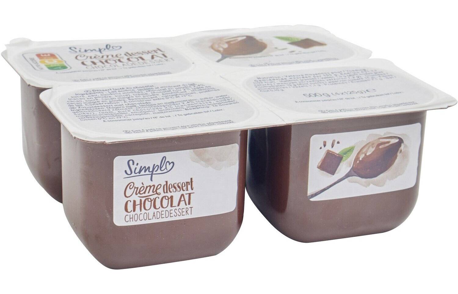 Carrefour - Crème dessert chocolat (500g)