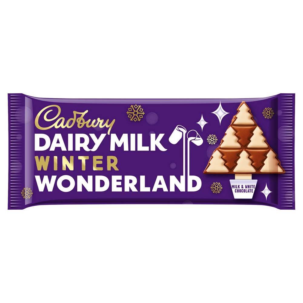 Cadbury Dairy Milk Christmas Winter Wonderland Chocolate Bar 100g