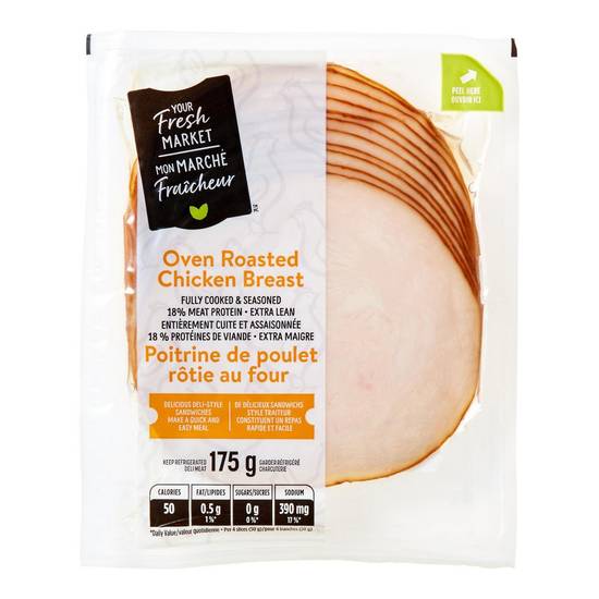 Your Fresh Market Oven Roasted Chicken Breast (175 g)