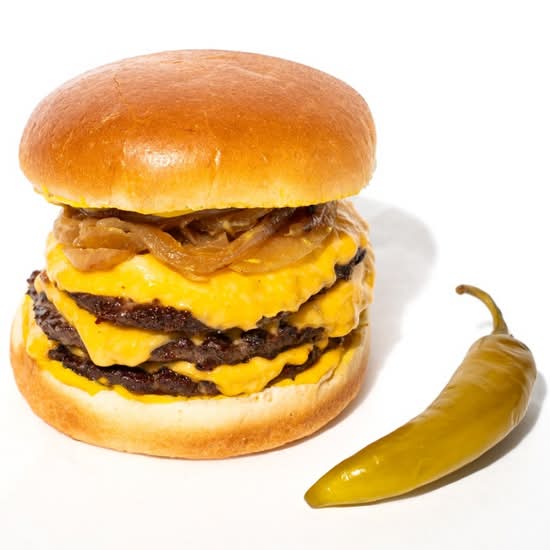 Triple Cheeseburger