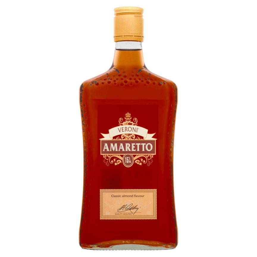 Veroni Amaretto Classic Almond Flavour Liqueurs (500ml)