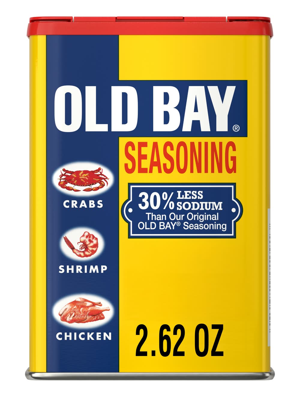Old Bay Less Sodium Sea Food Seasoning (2.62 oz)