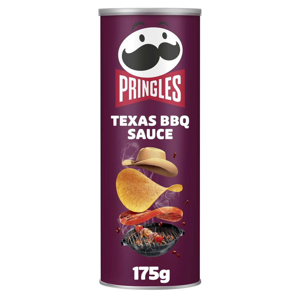 Pringles - Chips tuiles, texas bbq sauce (175g)