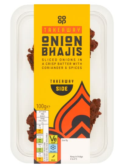 Co-op Onion Bhajis (100g)