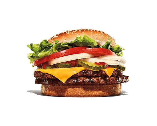 WHOPPER DOUBLE® avec fromage
