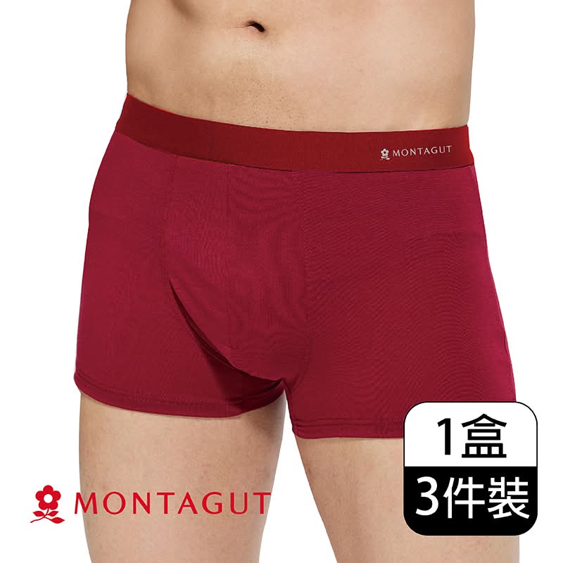 夢特嬌金典暢銷平口褲3件組-L(顏色隨機出貨) <1Pack包 x 1 x 1PACK包>