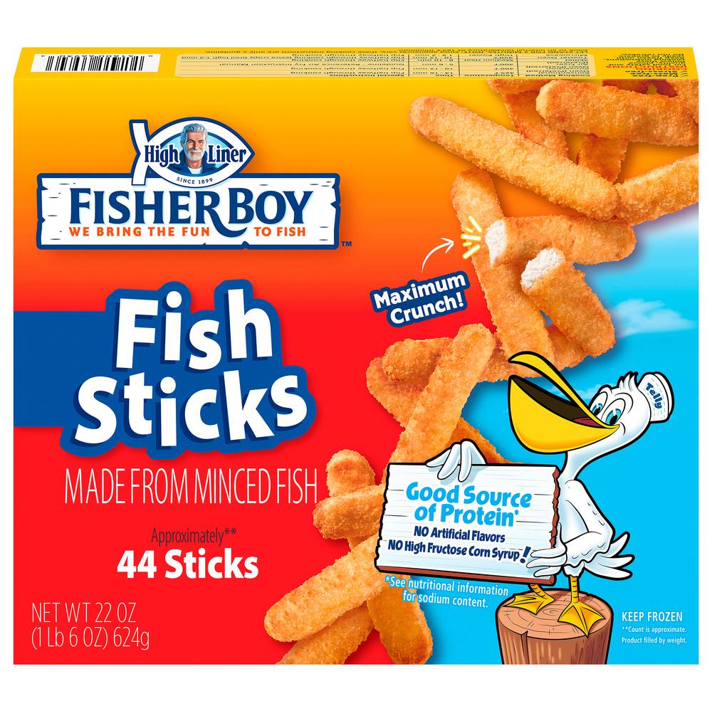 Fisher Boy High Liner Fish Sticks (1.38 lbs)