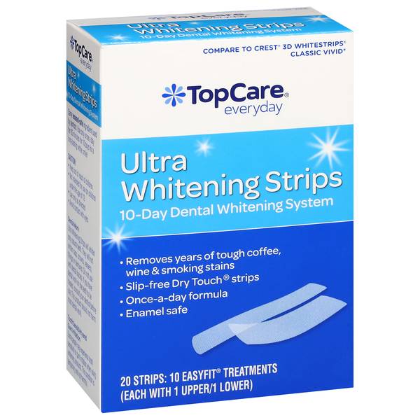 Topcare Everyday Ultra Whitening Strips (20 ct)