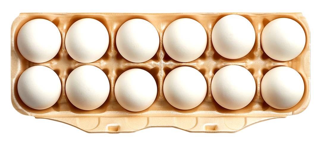 White Eggs - 12ct