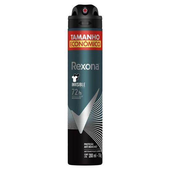 Rexona desodorante aerosol invisible (200 ml)