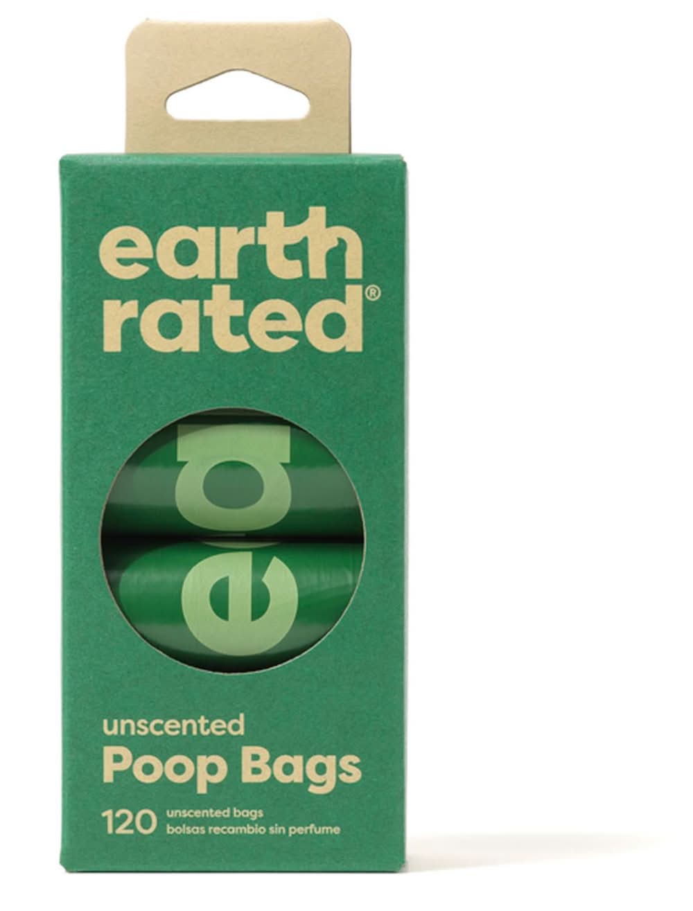 Earth Rated Unscented Dog Poop Bags, 120 count