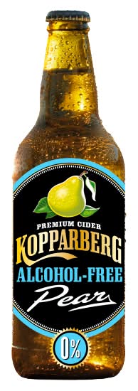 Kopparberg Pear, Alcohol-Free Premium Cider Pear (500ml)