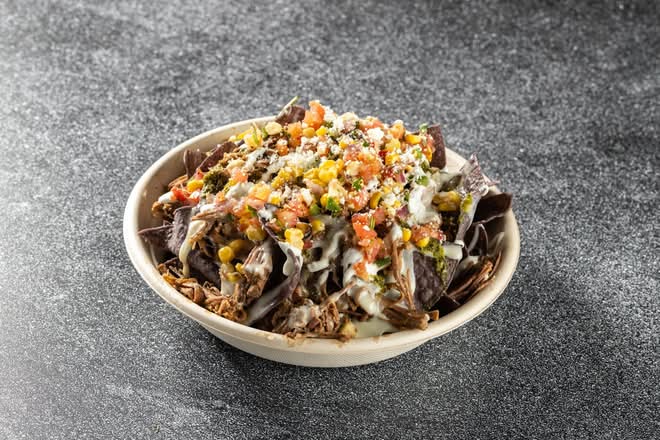 Brisket nachos (GF) † Regular Kick Ass