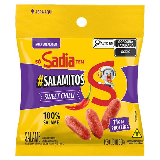 Sadia salame sweet chilli salamitos (36 g)
