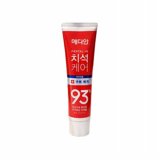 韓國Median93%強效淨白去垢牙膏(紅-牙垢口臭)120g