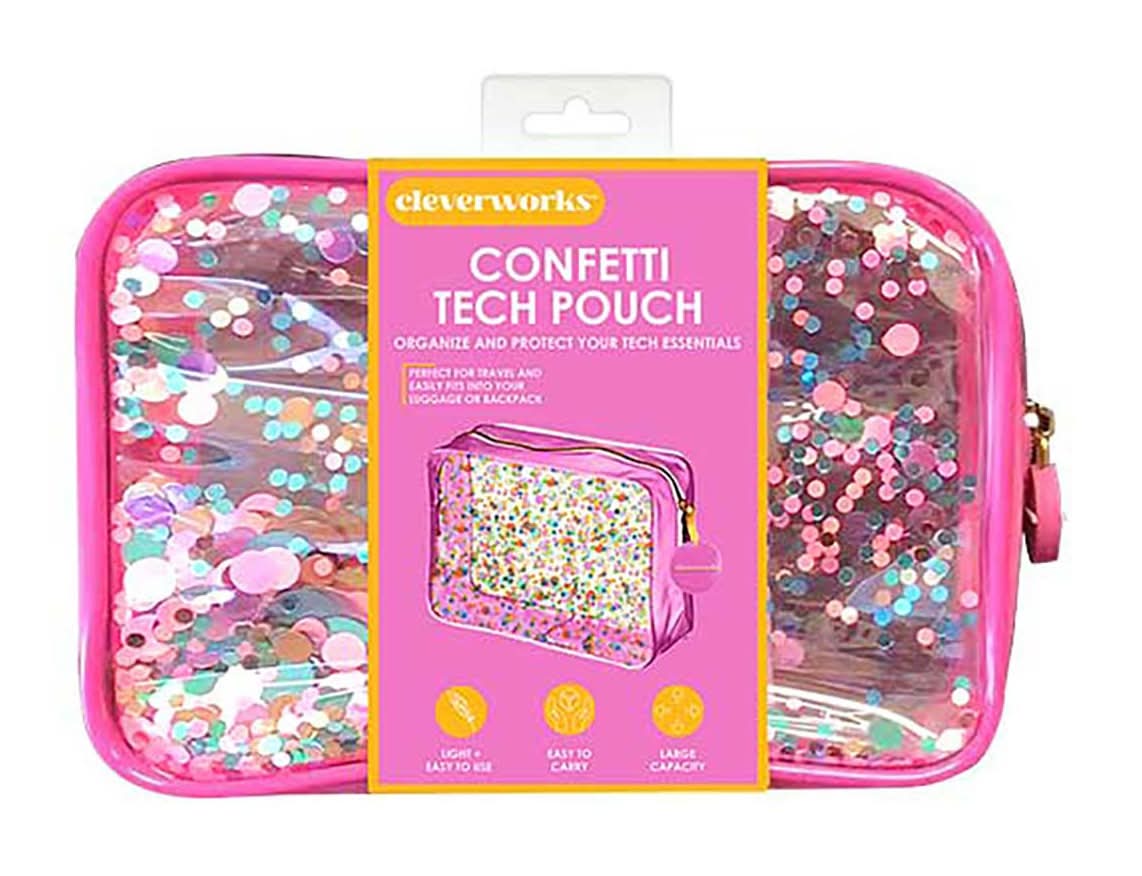 Cleverworks Confetti Tech Pouch