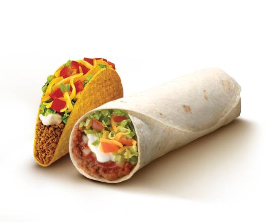 Burrito Supreme + Taco Supreme