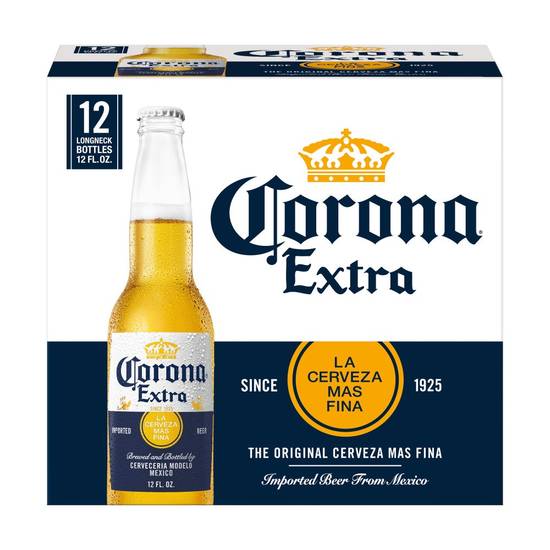 Corona Extra Mexican Lager Beer (12 ct, 12 fl oz)