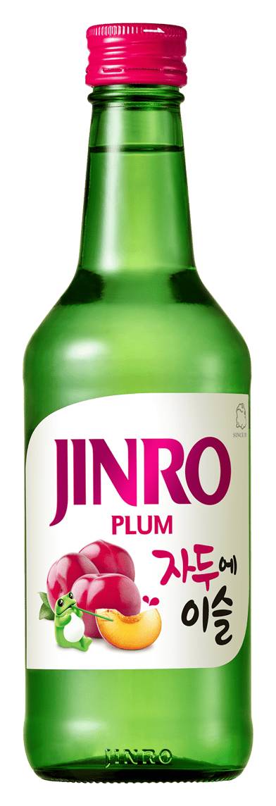 Hitejinro Plum Soju Bottle 360Ml
