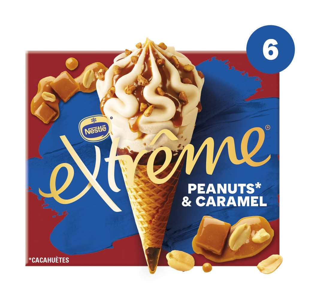 Extrême - Cornets de crème glacée, cacahuètes & caramel (6)
