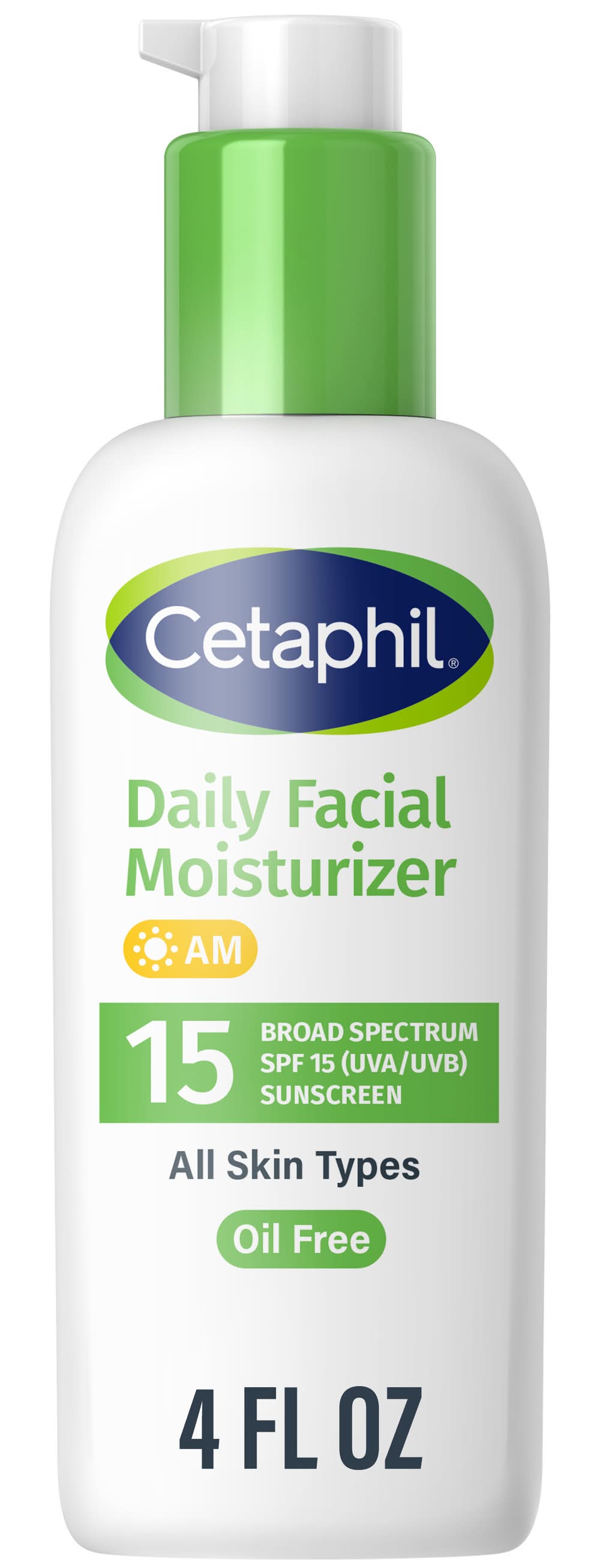 Cetaphil Broad Spectrum Spf 15 Facial Moisturizer With Sunscreen (4 fl oz)