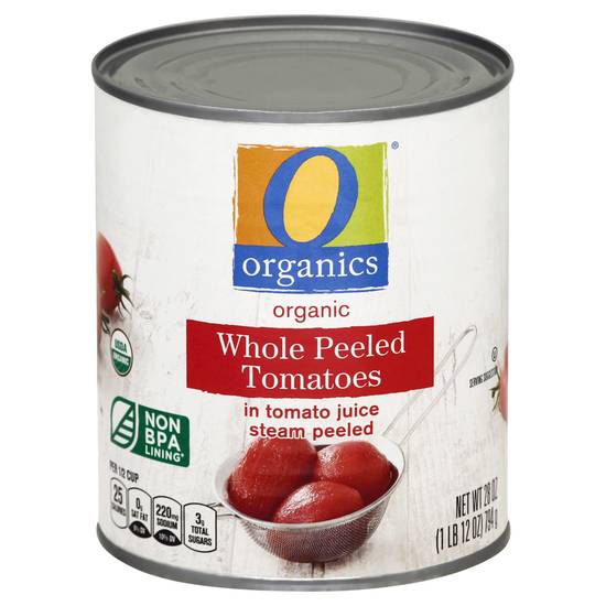 O Organics Tomatoes Whole Peeled (28 oz)