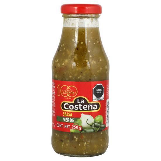 La costeña salsa casera verde (frasco 250 g)
