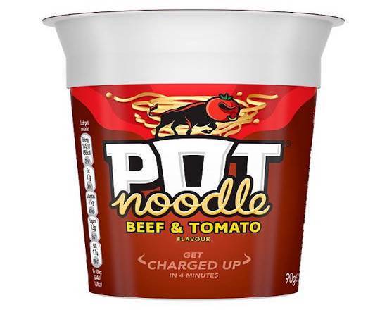 POT NOODLE BEEF & TOMATO 90g