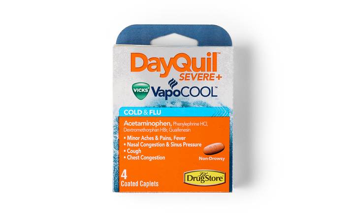 Lil Drug Dayquil Severe, 4 ct
