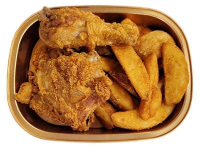 Deli Fried Chicken 2 Piece Meal Deal Hot - Each
