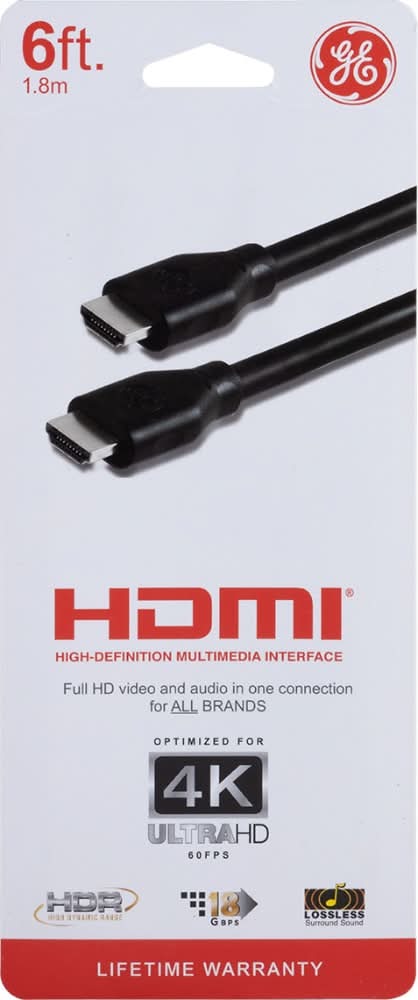 General Electric HDMI® 2.0 Cable