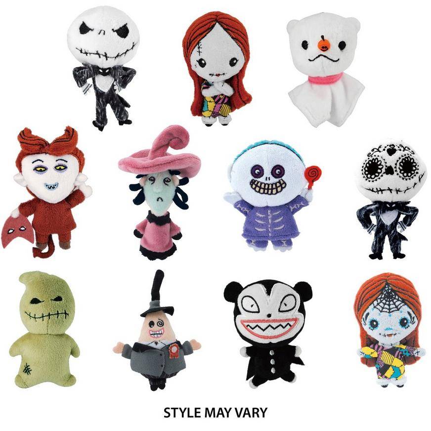 Disney Nightmare Before Christmas Plush Keychain Mystery pack (11 ct)