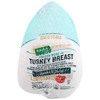 Signature Farms Turkey Breast Bone In - 6.00 Lb