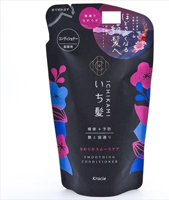 クラシエホームプロダクツ　いち髪　なめらかコンディショナー　詰替　３３０ｇ